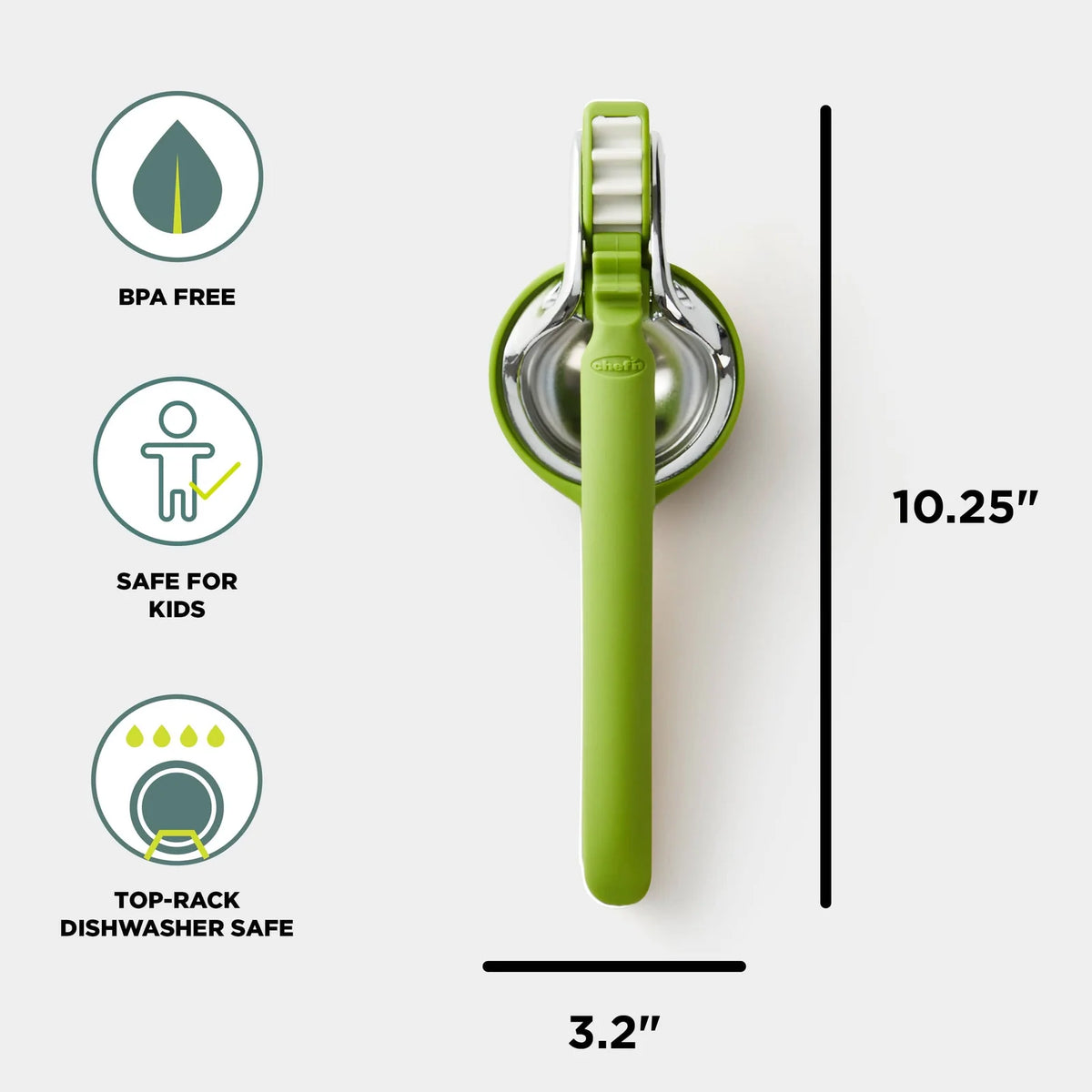 Dual-Gear Handheld Citrus Juicer