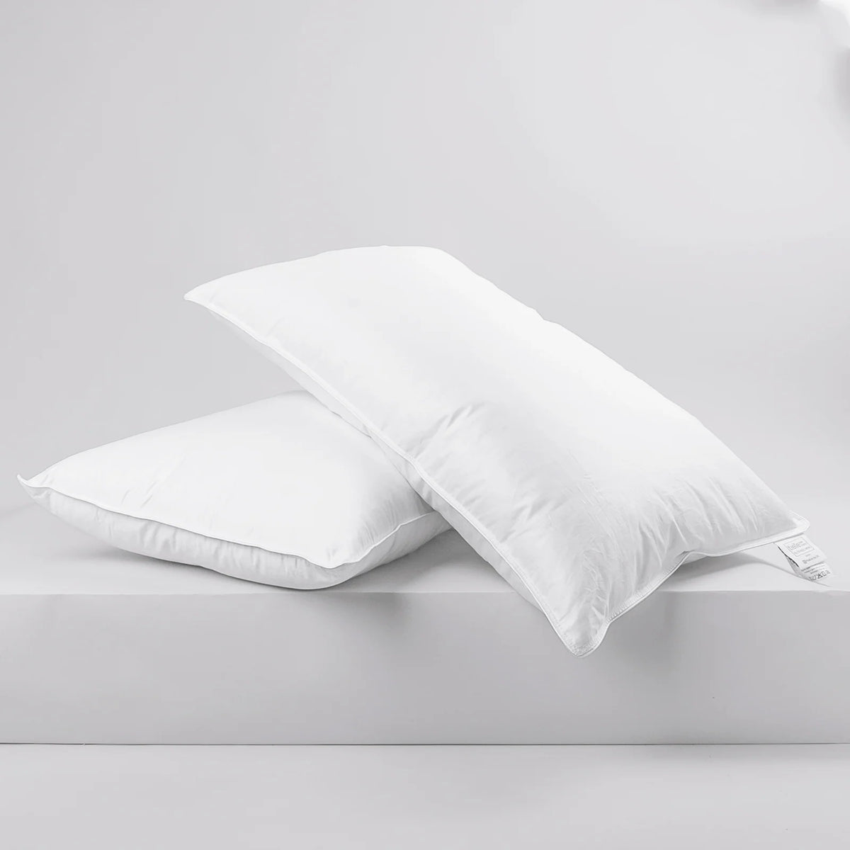 Duck Feather and Down Pillow, Firm High-Loft Fill