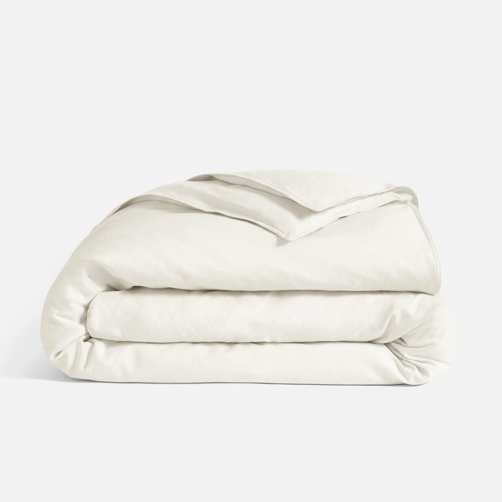 Duvet Cover in Heathered Cotton and Himalayan Cashmere