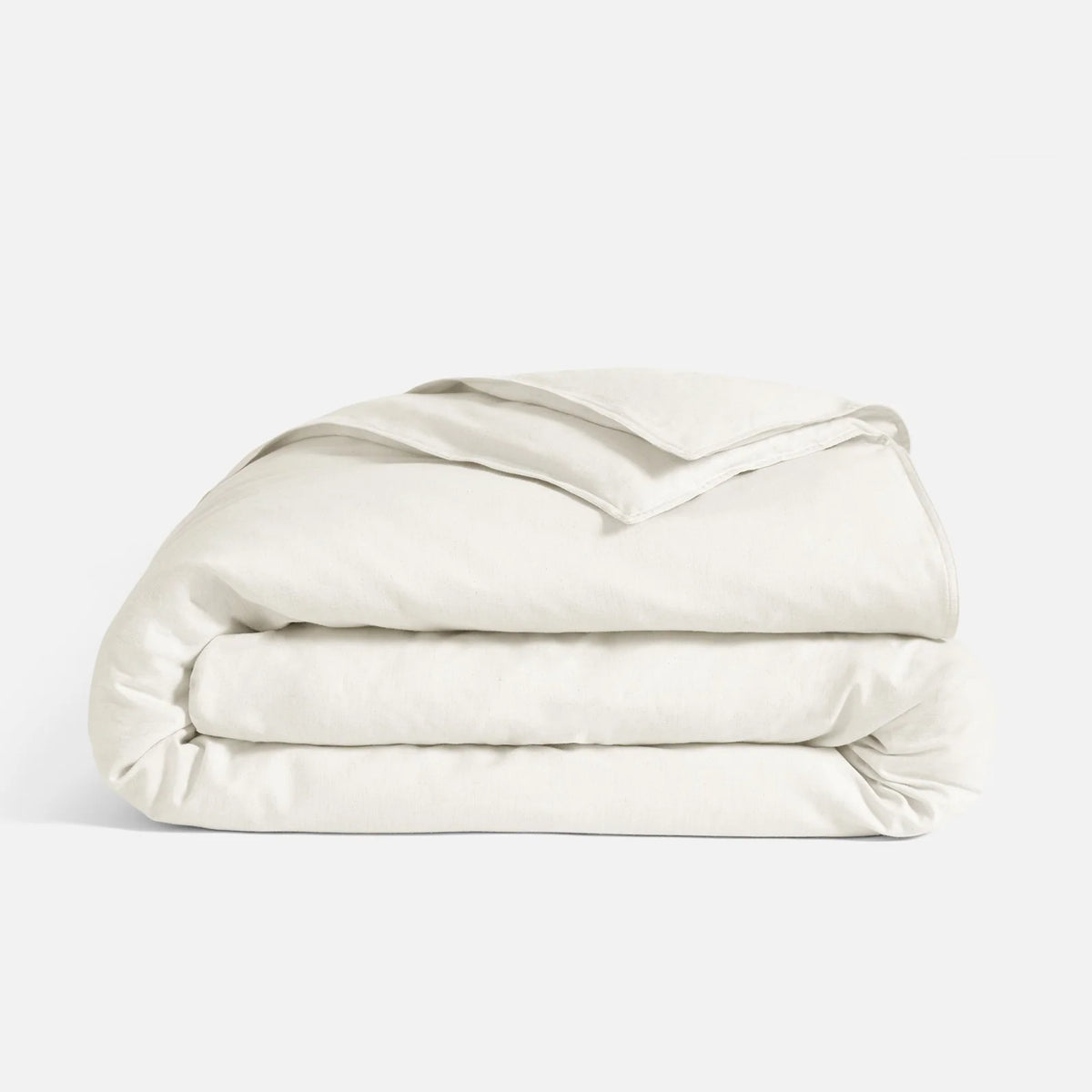 Duvet Cover in Heathered Cotton and Himalayan Cashmere