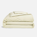 Duvet Cover in Heathered Cotton and Himalayan Cashmere