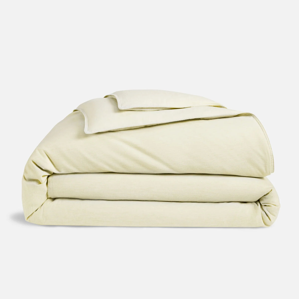 Duvet Cover in Heathered Cotton and Himalayan Cashmere