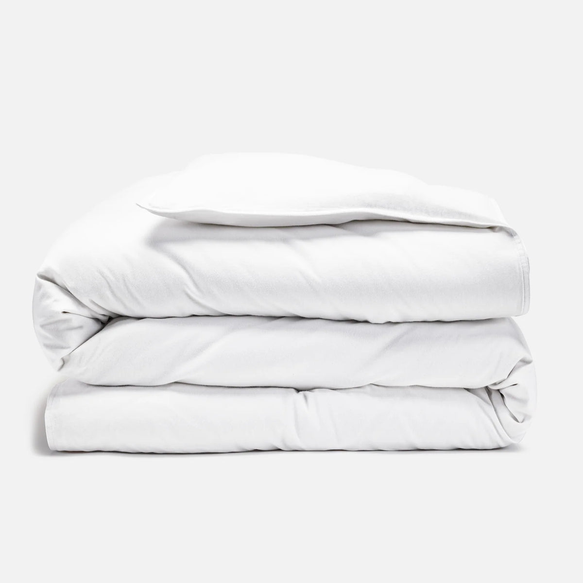 Duvet Cover in Heathered Cotton and Himalayan Cashmere