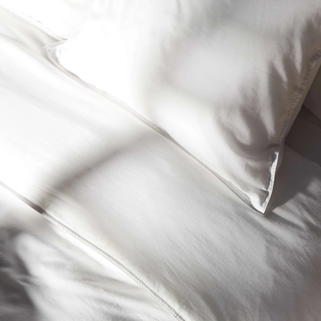 Duvet Cover in Heathered Cotton and Himalayan Cashmere