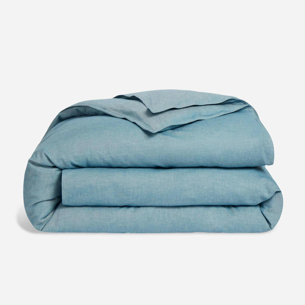 Duvet Cover in Heathered Cotton and Himalayan Cashmere