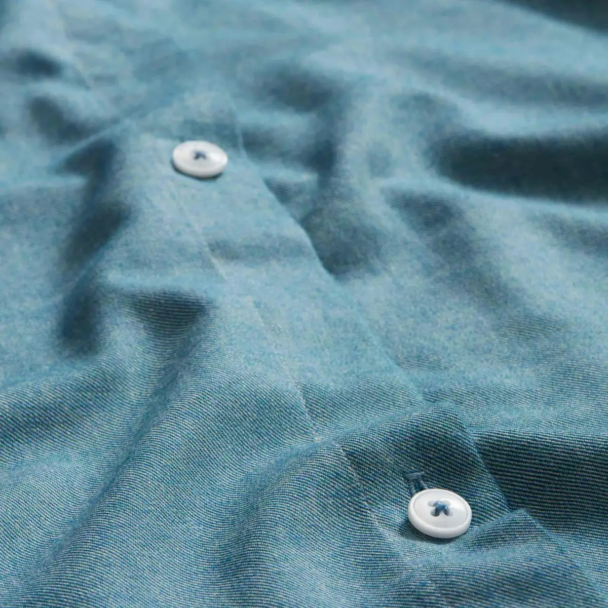 Duvet Cover in Heathered Cotton and Himalayan Cashmere