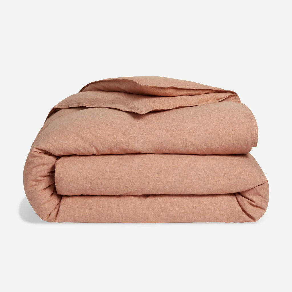 Duvet Cover in Heathered Cotton and Himalayan Cashmere
