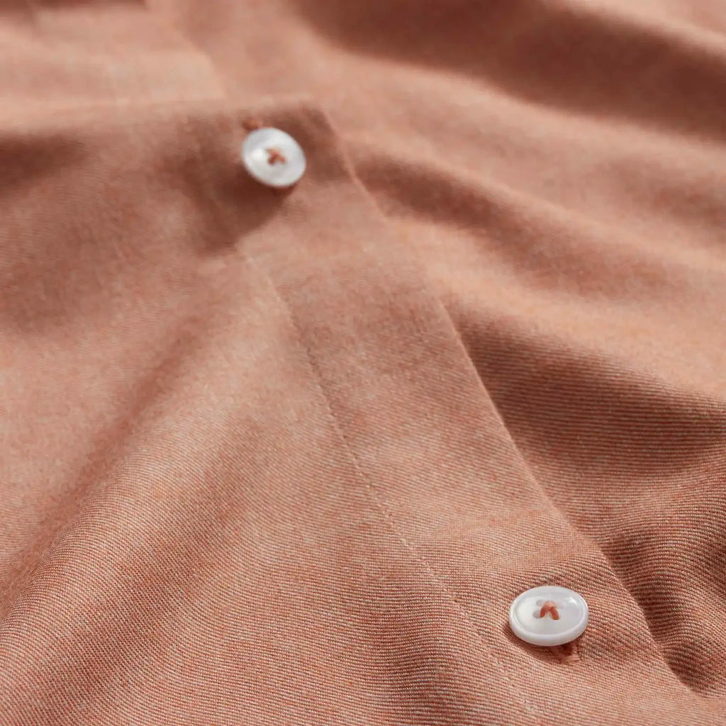 Duvet Cover in Heathered Cotton and Himalayan Cashmere