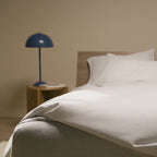 Duvet Cover in Heathered Cotton and Himalayan Cashmere