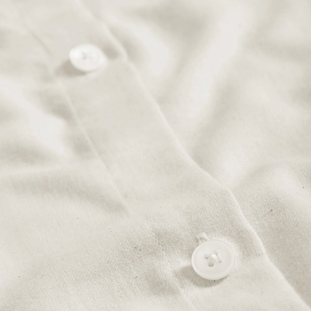 Duvet Cover in Heathered Cotton and Himalayan Cashmere