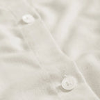 Duvet Cover in Heathered Cotton and Himalayan Cashmere