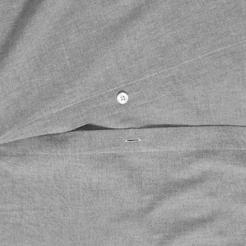 Duvet Cover in Heathered Cotton and Himalayan Cashmere