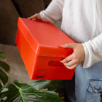 DVD Storage Box with Acid-Free Polypropylene Construction, Stackable Design and 25-Disc Case Capacity