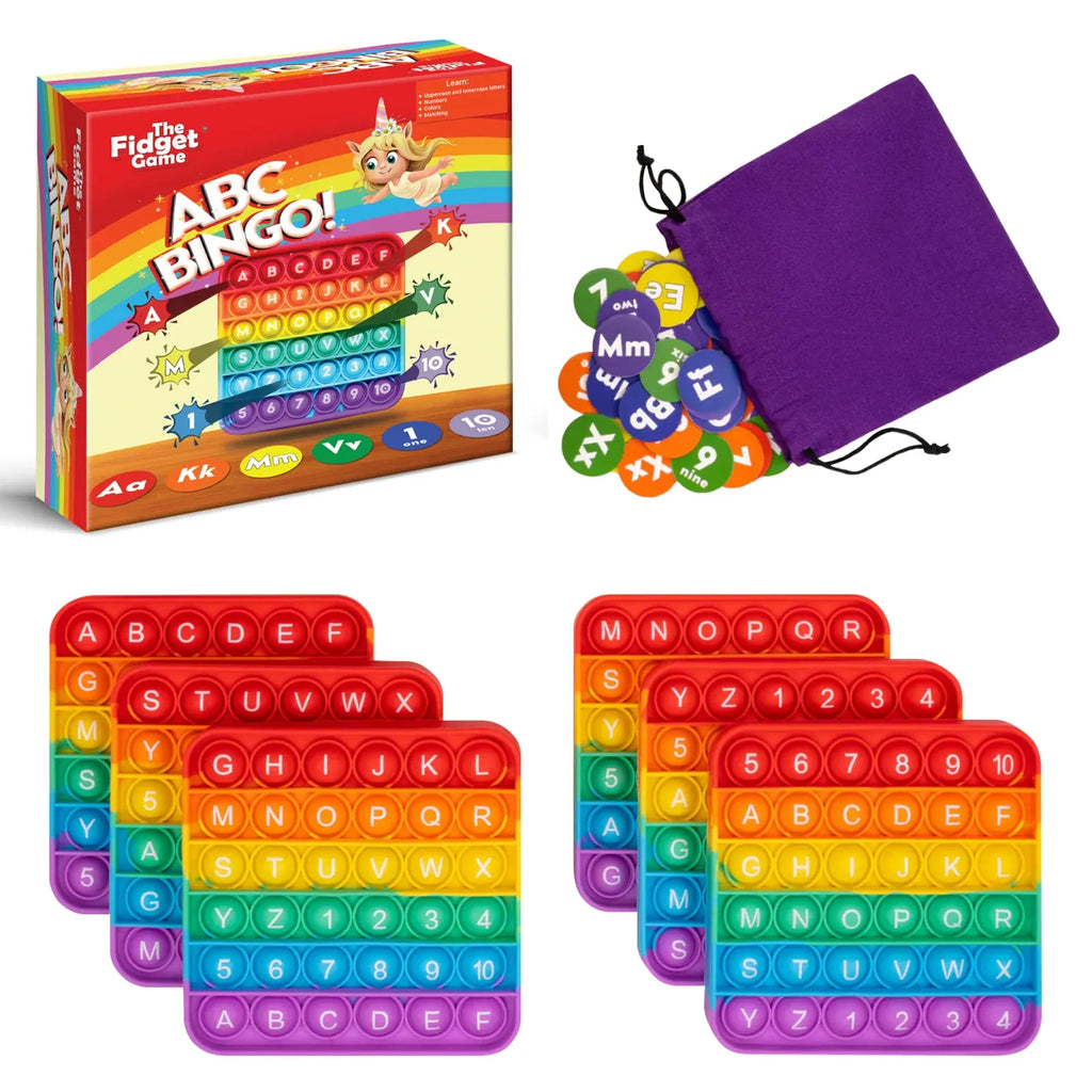 Early Learning Alphabet Bingo Game, ABC Bingo