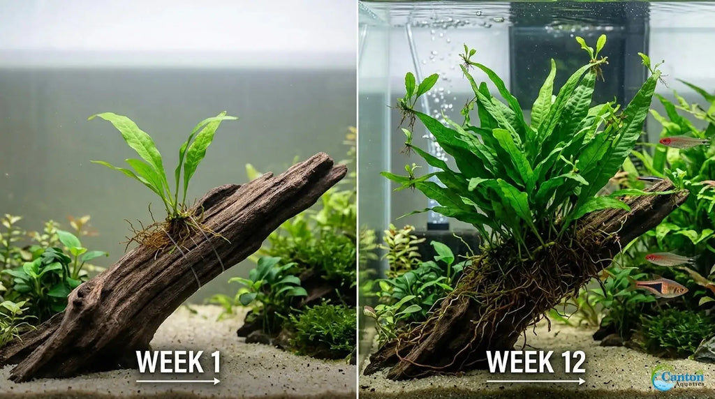 Easy-Care Java Fern Live Freshwater Aquarium Plant