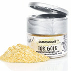 Edible Glitter in Bright Light Gold