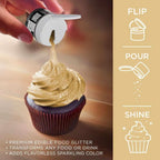 Edible Glitter in Gold