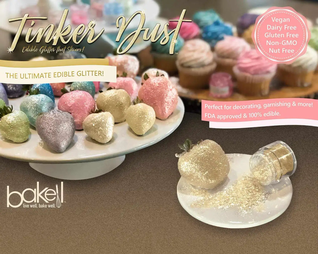 Edible Glitter in Gold
