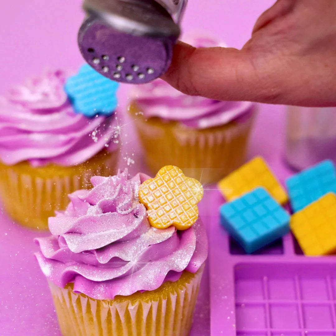 Edible Glitter in White Diamond