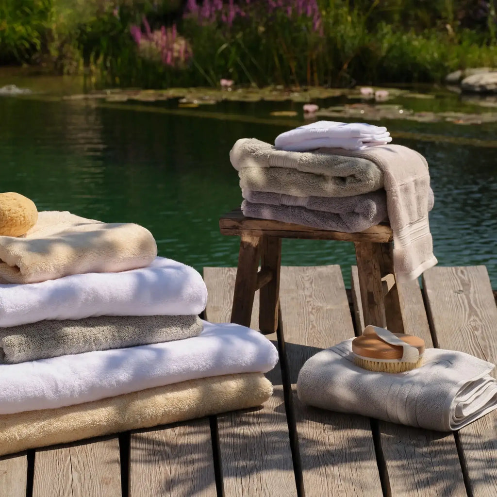 Egyptian Cotton Bath Sheets in a Pair, Generously Sized at 100 x 160 cm for a Plush After-Bath Wrap