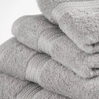 Egyptian Cotton Bath Towel Set in Plush 700GSM, Seven Pieces Including a Large Bath Sheet for Home Spa Comfort