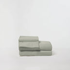 Egyptian Cotton Sheet Set for Split and Split Head Beds, Extra-Long Staple Sateen with Secure Corner Bands
