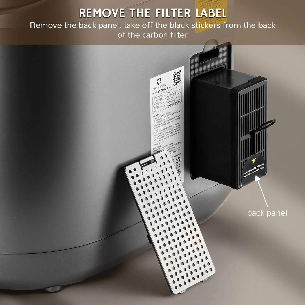 Electric Kitchen Composter