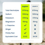 Electrolyte Drink Mix for Daily Hydration with Pink Himalayan Salt, Zero Sugar and Zero Calories