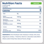 Electrolyte Drink Mix for Daily Hydration with Pink Himalayan Salt, Zero Sugar and Zero Calories