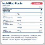 Electrolyte Drink Mix for Daily Hydration with Pink Himalayan Salt, Zero Sugar and Zero Calories
