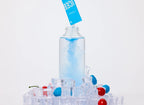 Electrolyte Drink Mix Powder with Blue Raspberry and Cherry Flavors for Zero-Sugar Hydration