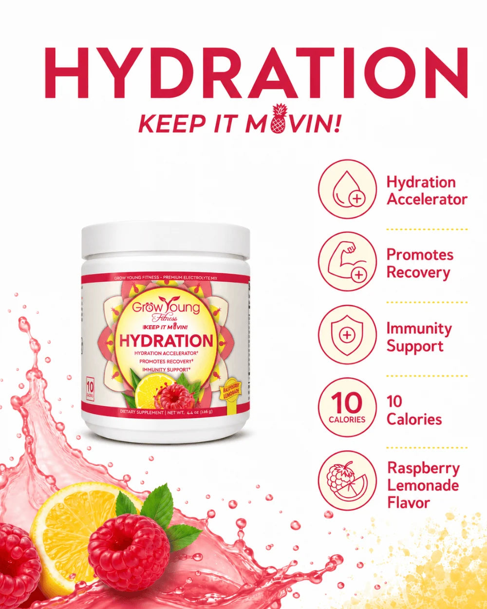 Electrolyte Hydration Powder Mix