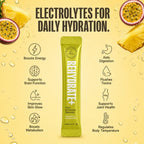 Electrolyte Hydration Powder Sachets for Daily Hydration, Training, Travel and Heat Exposure in Four Flavour
