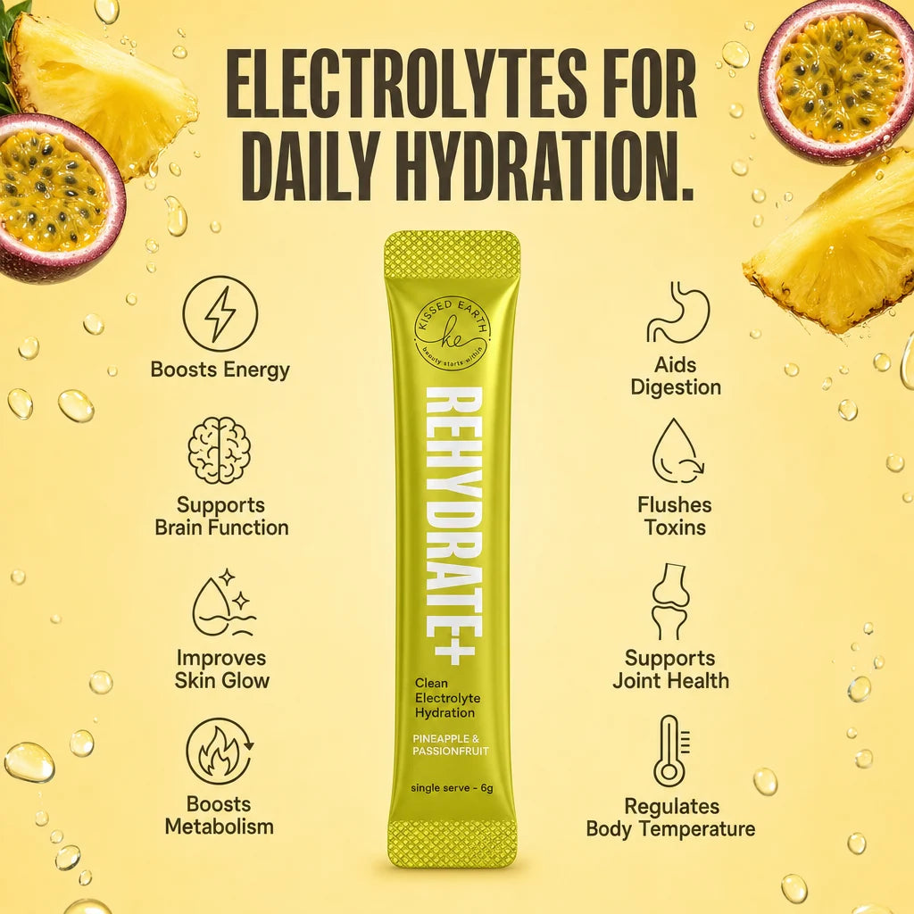 Electrolyte Hydration Powder Sachets for Daily Hydration, Training, Travel and Heat Exposure in Four Flavour