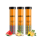 Electrolyte Hydration Tablets Triple Flavour Pack with Lemon, Watermelon and Ginger Lemongrass
