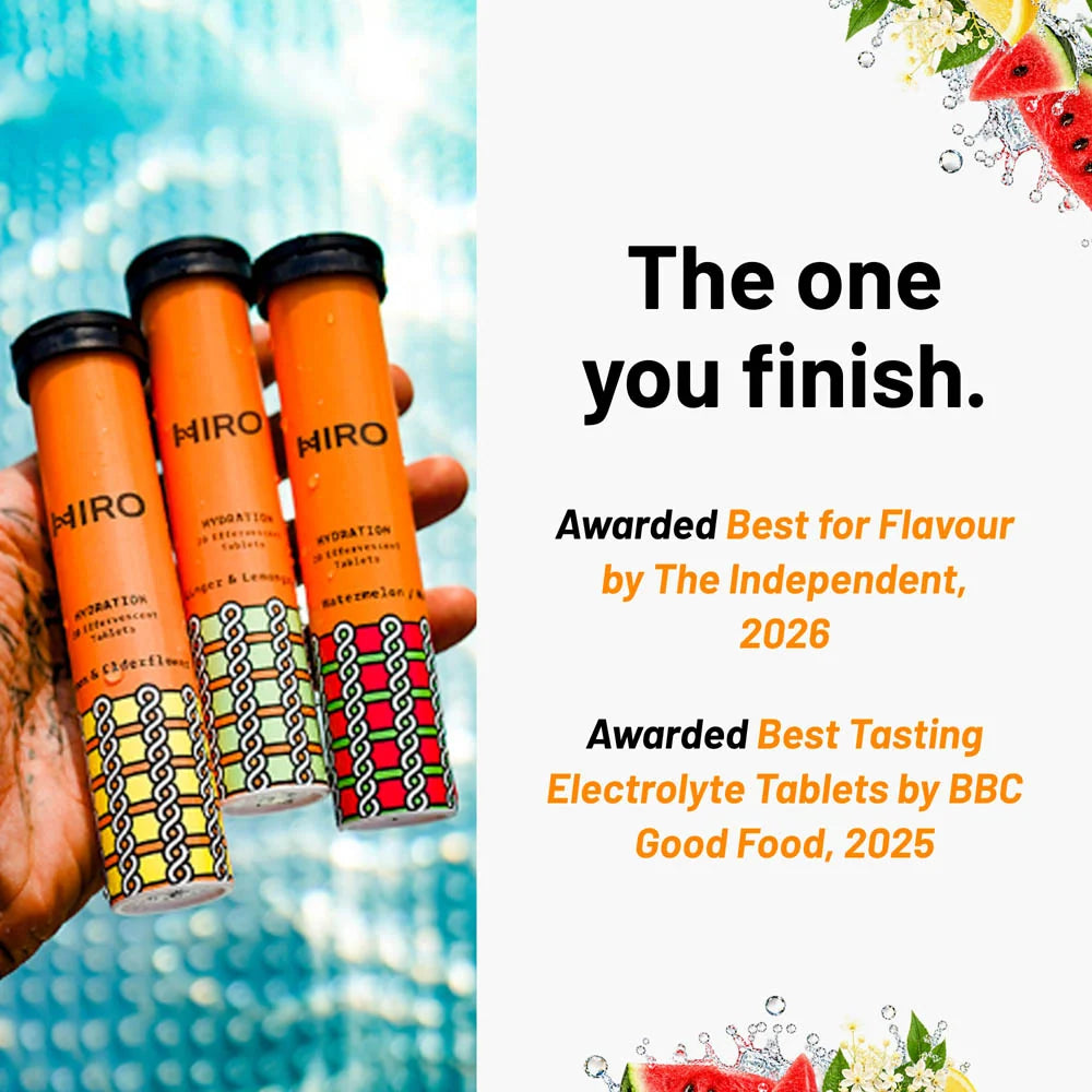 Electrolyte Hydration Tablets Triple Flavour Pack with Lemon, Watermelon and Ginger Lemongrass