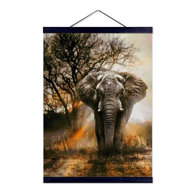 Elephant Diamond Painting Mosaic Kit