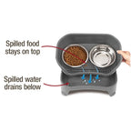 Elevated Dog Feeding Station