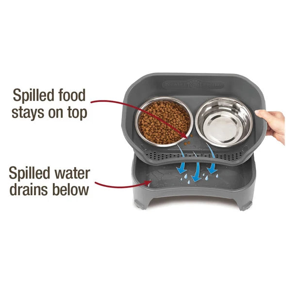 Elevated Dog Feeding Station