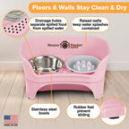 Elevated Dog Feeding Station