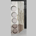 Embroidery Thread Storage Trays, Set of 6 Laser-Cut Wood Inserts for 216 Spools with 1.80-Inch Bases