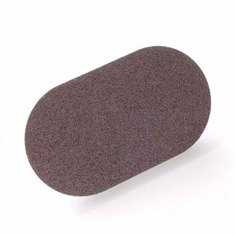 Emery Sponge Brush Scrubbers, 4-Pack, Brown