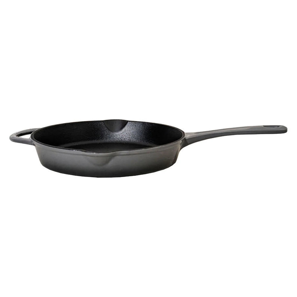 Enameled Cast Iron Cookware Set with Round Casserole, Skillet, Shallow Casserole and Rectangular Roaster