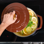 Enameled Cast Iron Dutch Oven, 6-Quart Capacity