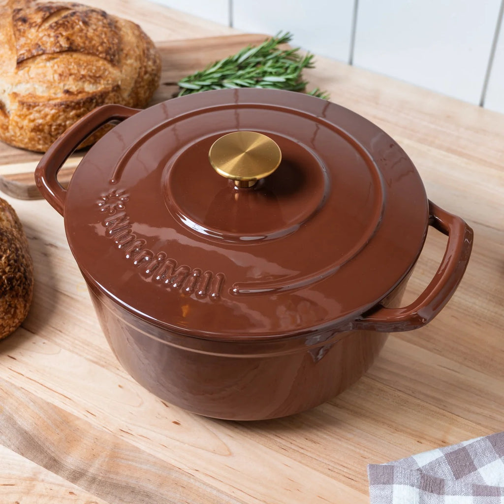 Enameled Cast Iron Dutch Oven, 6-Quart Capacity