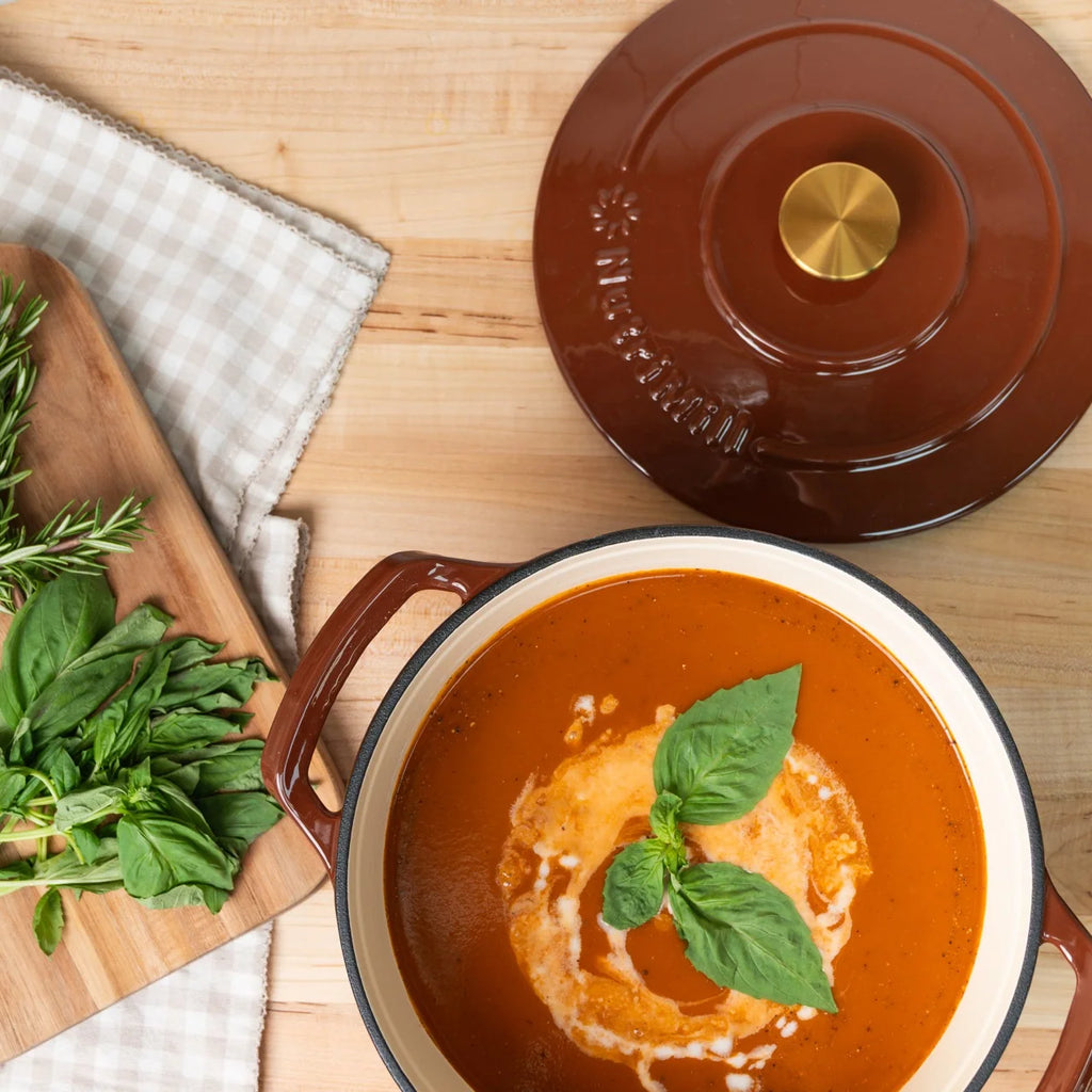 Enameled Cast Iron Dutch Oven, 6-Quart Capacity