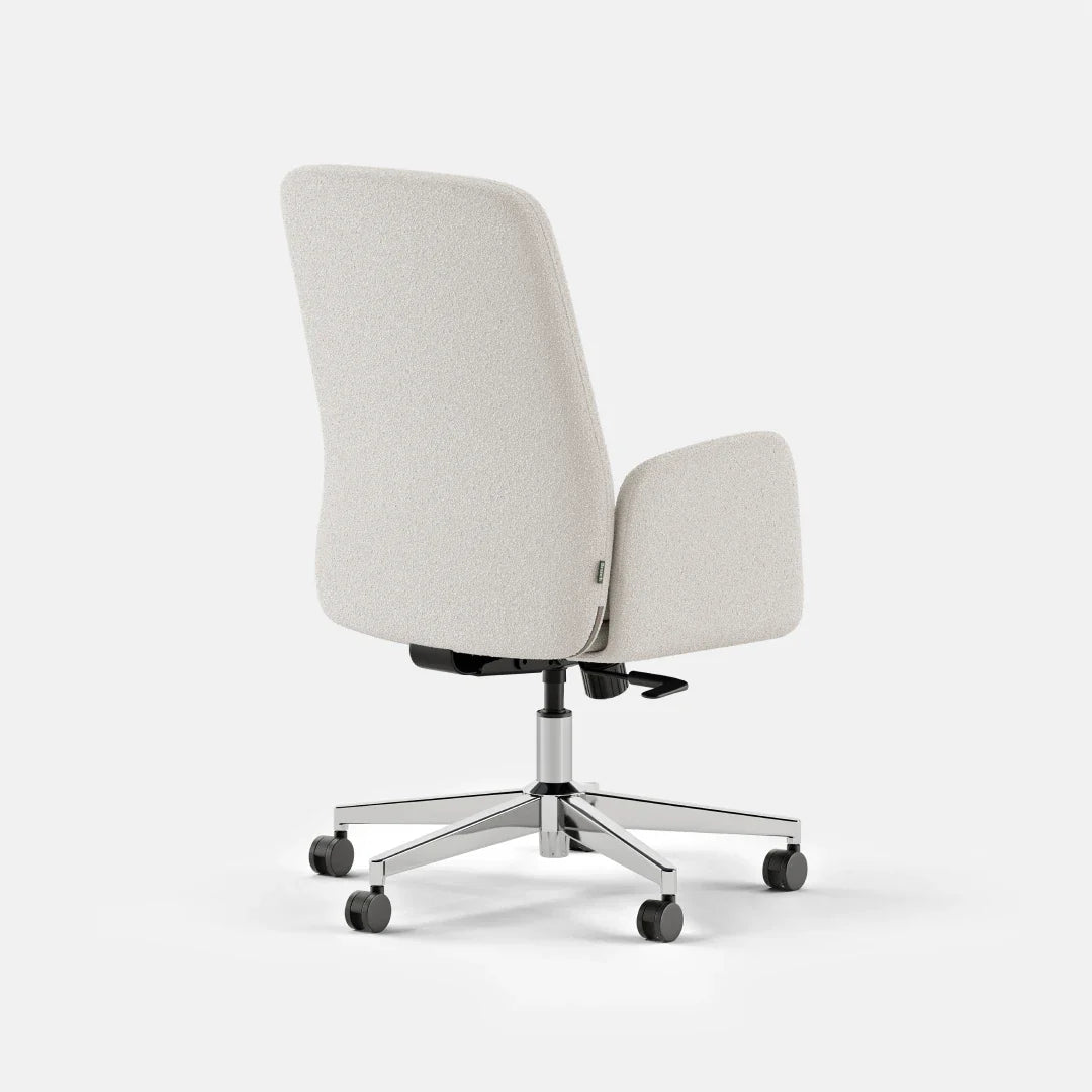 Ergonomic Office Chair with Lumbar Support, Plush Hybrid Cushion, Adjustable Tilt and Mid or High Back