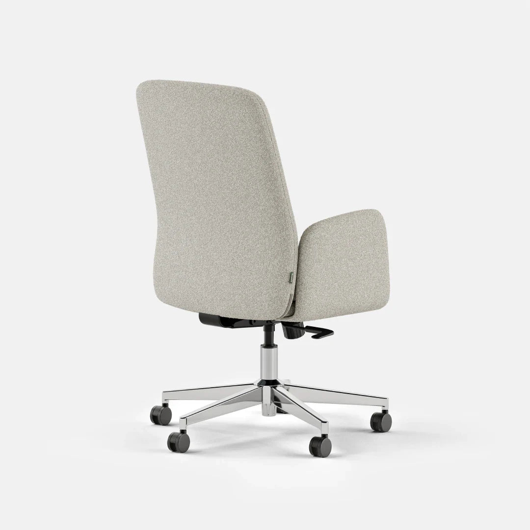 Ergonomic Office Chair with Lumbar Support, Plush Hybrid Cushion, Adjustable Tilt and Mid or High Back
