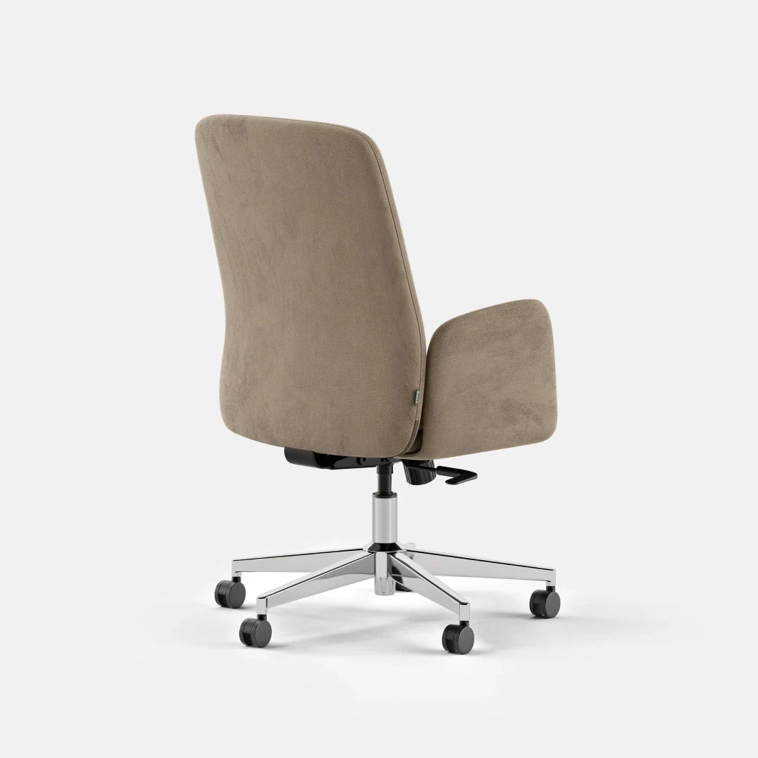 Ergonomic Office Chair with Lumbar Support, Plush Hybrid Cushion, Adjustable Tilt and Mid or High Back
