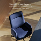 Ergonomic Office Chair with Lumbar Support, Plush Hybrid Cushion, Adjustable Tilt and Mid or High Back
